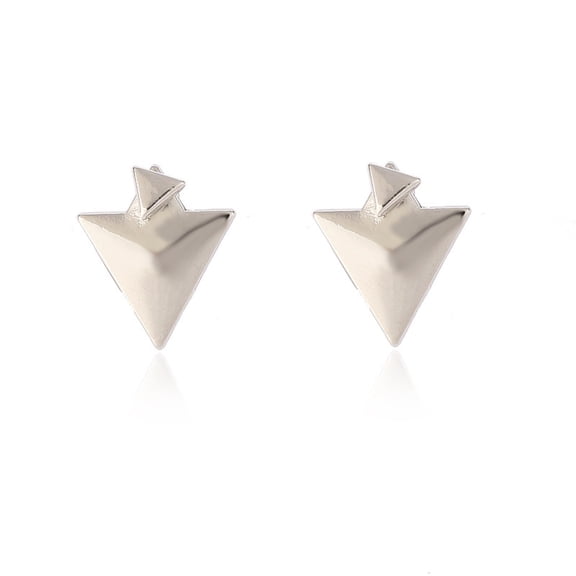 JikouIivo Personality Earrings Leaves Beautiful Diamond Earrings Irregular Mesh Lightweight Hypoallergenic Unique Earrings