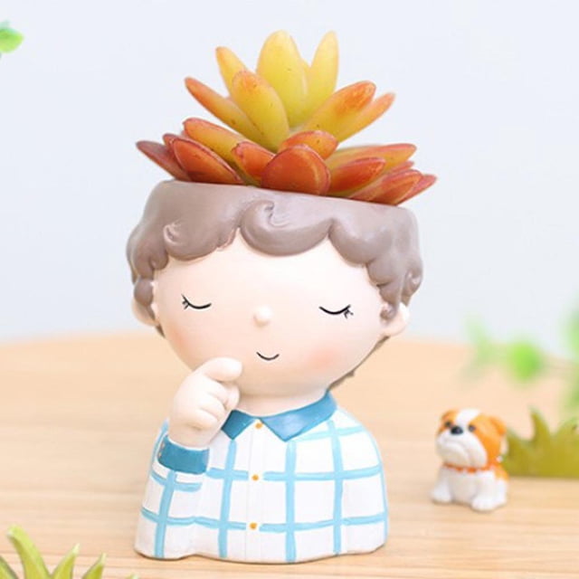 Bonsai Bonsai de Resina en apariencia de en apariencia para para Decoración para hogar Del Jardín Colco Maceta de resina para niñas