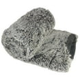 thumbnail image 2 of Home Soft Things Woolly Mammoth Throw - Steel Grey - 50" x 60", 2 of 3