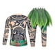 thumbnail image 2 of 3-10Years Children Suit Spring and Autumn Baby Boy Moana Cartoon Long Sleeve Top + pants + grass skirt Outfit Set -NMAOV, 2 of 3