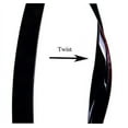 thumbnail image 2 of Fits 07-13 GMC Sierra 1500 Crew Cab Window Visor Sun Rain Deflector Guard, 2 of 4