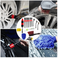 thumbnail image 2 of Set 16 Piezas Cepillo Bloosom  Limpieza Coche Pinceles Detalle Coche Negro, 2 of 4