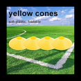 thumbnail image 5 of Juego de FúTbol de Bandera: 14 Cinturones con 42 (21 Rojas y 21 Azules), 4 Conos, Cinturones de FúTbol de Bandera Juvenil para Adultos., 5 of 5
