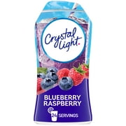 Crystal Light Liquid Blueberry Raspberry Naturally Flavored Drink Mix, 1.62 fl oz Bottle