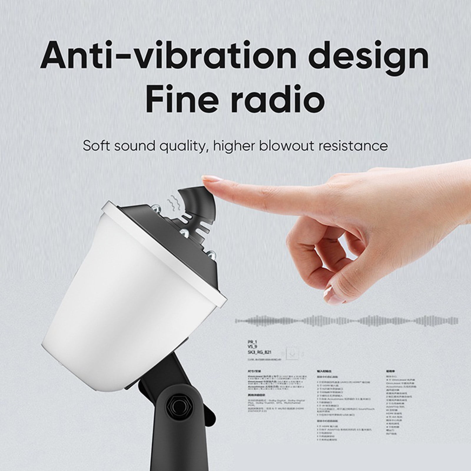 Zeiwohndc Microphone Headphone USB Plug Wired Streaming Mic Game Vocal Record Apply