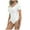 White#1, variant on Black*Friday Discounted Items under $5 Spring's Coming Bodysuits for Women,GaThRRgYP Women's 2025 New Tight Short Sleeve Popular Underpants Gothic Shaped