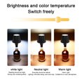 thumbnail image 2 of Temperatura Tricolor Recargable Inalámbrica La Lámpara Mesa LED USB Botella, 2 of 9