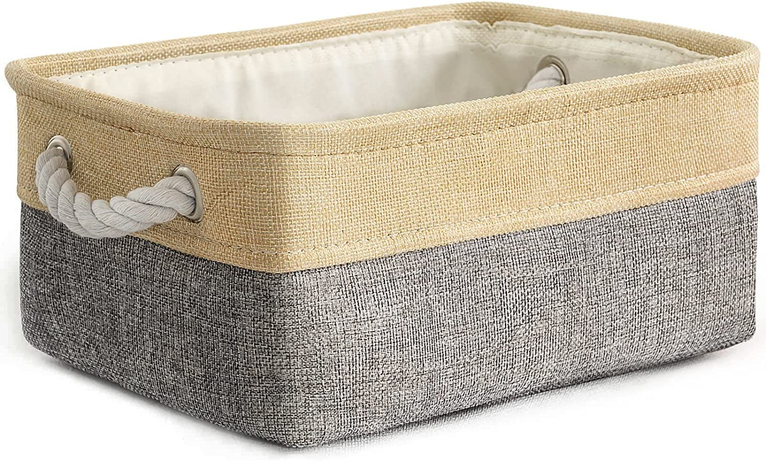 Collapsible Storage Basket Bins Organizer Fabric Toy Basket with