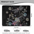thumbnail image 7 of HUISEFOR Colorful Dragonfly Car Trunk Mat 29" x 39" Universal Cargo Mat Rear Trunk Liner Non-Slip Cars Accessories Scratchproof Universal Fit for Most Cars SUV, 7 of 7