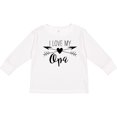thumbnail image 3 of Inktastic I Love my Opa heart and arrows Boys or Girls Long Sleeve Toddler T-Shirt, 3 of 5