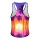 thumbnail image 4 of Camiseta de tirantes de cuello redondo para hombre, sin color, con estampado degradado, cuello redondo, tirantes finos, espalda con fugas, estilo informal, deportiva, para hombre, 4 of 4