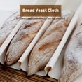 thumbnail image 2 of Paño De Fabricación De Masa De Gran Tamaño Paño De Fermentación De Repostería De Cocina Soporte De Masa De Harina Antideslizante Almohadilla De Fermentación De Prevención De Palitos No Tóxicos Beige Speravity HA017949-00, 2 of 7