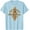 Light Blue, variant on Santa Cruz Surfer Surfboard Vintage Unisex T-Shirt for Men Women Kids Toddler,Light Pink Color,Size 3T