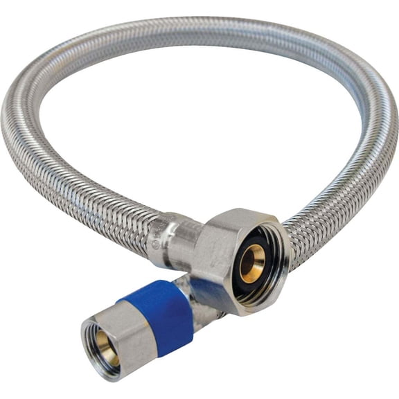 10-0117 3/8x1/2x16 Stainless Steel Connector