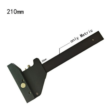 

BCLONG Woodworking multi-function marking ruler aluminum alloy T-ruler