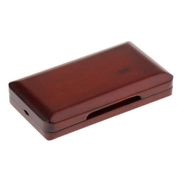 Maple Wooden Oboe Reed Case Holder Box for 3 Pieces of Reeds Size 95 x 14mm/3.74 x 1.97 x 0.55inch