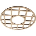 thumbnail image 2 of 16"OD x 5 3/4"ID x 3/8"T O'Neal Wood Fretwork Pierced Ceiling Medallion, Alder, 2 of 3