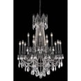 thumbnail image 1 of Elegant Lighting Rosalia 28" 15 Light Royal Crystal Chandelier, 1 of 2