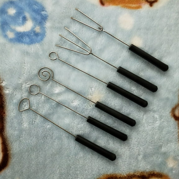 Melantax Stainless Steel Chocolate Candy Dipping Fork Hot Pot DIY Decorating Tools