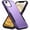 Purple, variant on Entronix Protective Case for iPhone XR, Hard Shell Soft Inner Layer Anti-Slip Cover, Purple