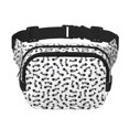 thumbnail image 1 of Disketp Fish Bone Riñonera de Doble Capa, Bolsa de Cintura Ajustable para Viajes, Correr y Senderismo, Riñonera Ligera para Hombre y Mujer, 1 of 9