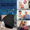 thumbnail image 7 of 2win2buy Beanie Hat with Light Unisex LED Warm Rechargeable Headlamp Knitted Cap for Winter Camping Hiking Running for Adults Men Husband Teen, Black, 7 of 7