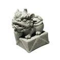 thumbnail image 2 of Adorno de mascota de té, recuerdo, figura de león para mesa de té, escritorio, amante del té, amigo Cuadrado, 2 of 9