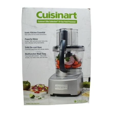 12 Cup Cuisinart FP-14DC Elite Collection 14-Cup Die Cast Food