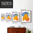 thumbnail image 4 of Matisse CDLVI in Brown Solid Wood Framed Print No Nail Hanging, 4 of 6