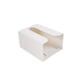 thumbnail image 1 of Inteprter Caja de pañuelos para baño, cocina, pared, servilleta autoadhesiva, soporte de organización, organizador de papel higiénico extraíble, Almacenamiento y organización del hogar Blanco Inteprter HA064390-03, 1 of 6