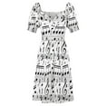 thumbnail image 5 of 2024 Musical notes Dress Women's dresses dresses summer woman, 5 of 7