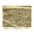 thumbnail image 3 of Richards 23x20 Black Modern Framed Museum Art Print Titled - Salmon Falls New Hampshire - Richards 1877, 3 of 5