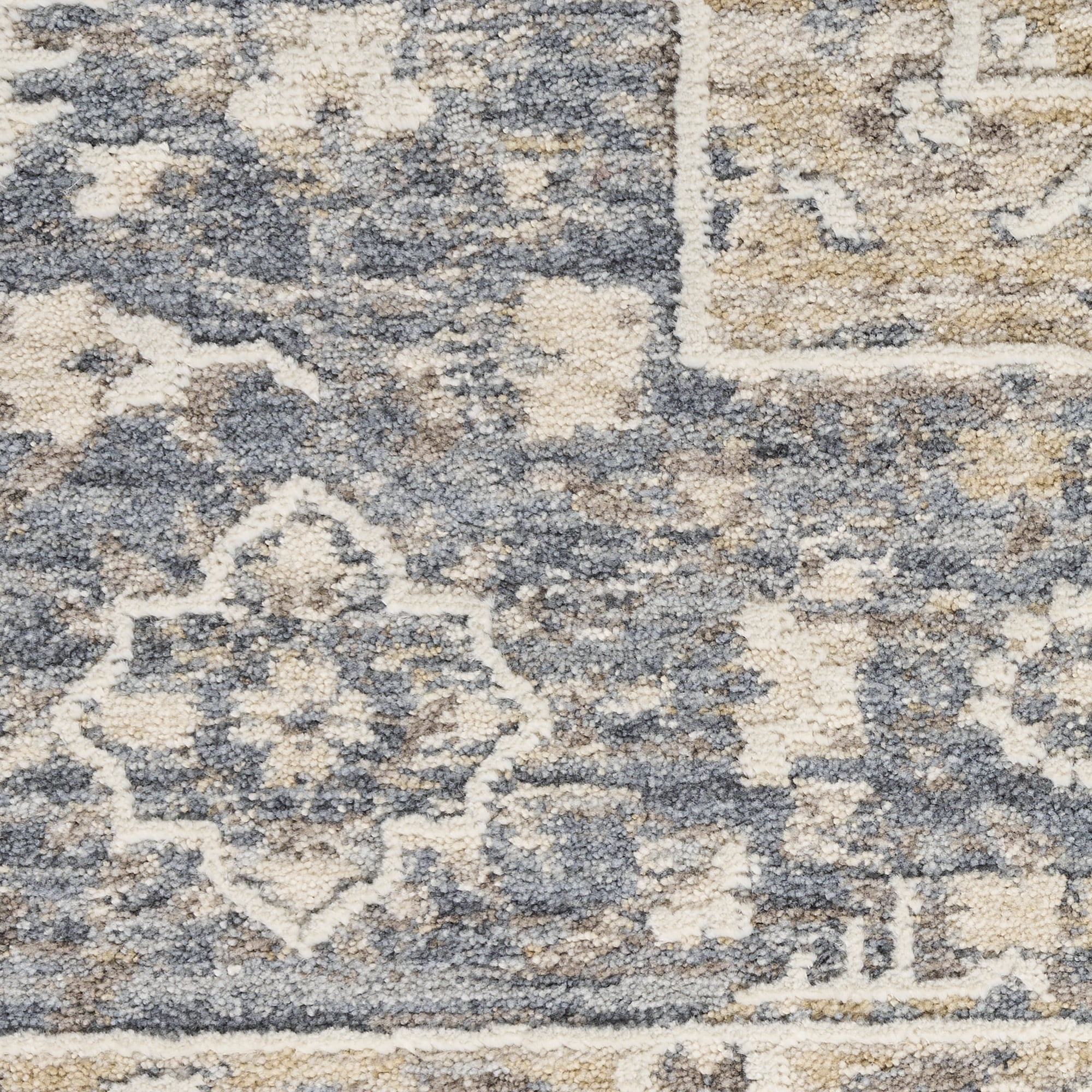 Nourison Harbor 7'10" x 10' Blue Vintage Indoor Rug