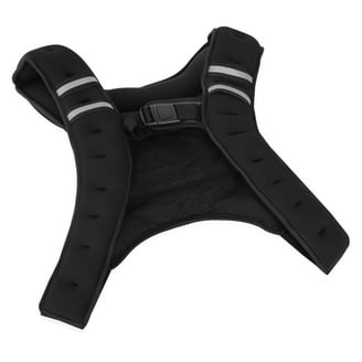 Yes4All Adjustable Weighted Vest 11-20 lbs, Reflective Strip