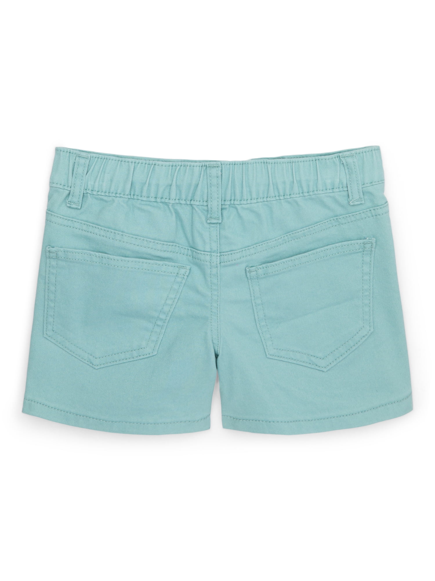 Wonder Nation Girls Denim Short, Sizes 4-18 & Plus