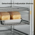 thumbnail image 5 of CAMMOO 133Qt 5-Tier 900W Electric Commercial Food Warmer for Parties Buffet, Adjustable Shelves,Double Door, 5 of 9