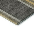 thumbnail image 4 of Addison Rugs Mayfield Washable Transitional Art Deco Taupe Rectangle Rug, 3' x 5', 4 of 6
