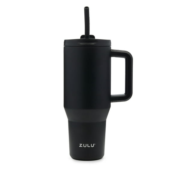 ZULU Pace 40oz Tumbler with handle, Black
