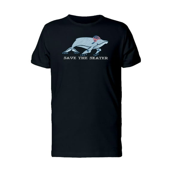 Save The Skater Whale Tee Men's -Image by Shutterstock