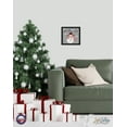 thumbnail image 2 of Merry Christmas Framed Shadow Box - Snowman Love Peace Joy, 2 of 9