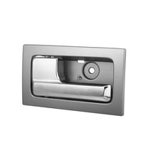 Unique Bargains Interior Door Handle Rear Left Driver Side Replacement for Ford F150 2009-2014 ?9L3Z1522601CB Gray