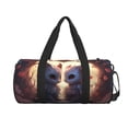 thumbnail image 2 of Haiem Romantic Rose Animal Couple Pattern Gym Bag for Women Men, Waterproof Travel Duffel Bags, Personal Item Travel Bag Weekender Bag with Shoes Compartment & Wet Pocket, 2 of 8