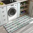 thumbnail image 3 of Green Bigfoot and Tree Pattern Kitchen Rug Mat,Kitchen Runner Rugs Non Skid Washable,Decorative Kitchen Floor Mats for Kitchen,Sink,Laundry,17"x47.2", 3 of 7