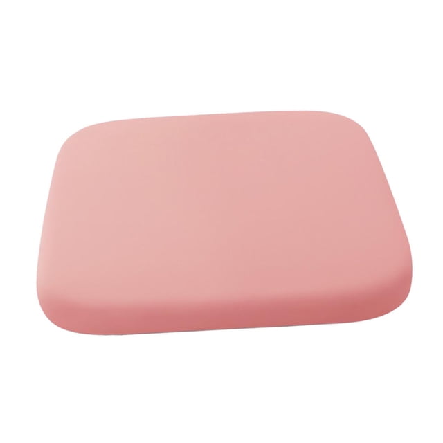 Cojín de silla de espuma viscoelástica antideslizante, suave, para meditación, para yoga Rosa 40x40cm