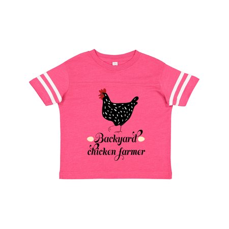 

Inktastic Backyard Chicken Farmer Ancona Hen Gift Toddler Toddler Girl T-Shirt