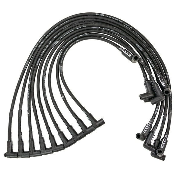Moroso Ultra 40 Plug Wire Set SBC Sprint Car Black
