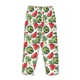thumbnail image 5 of Balery Watermelons print Women's Pajama Pants,Ultra Lightweight Pjs,Lounge Pant-Large, 5 of 9
