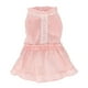 thumbnail image 3 of Vestido cortesano para perros,Vestido de verano para perros Vestido rosa con cinturón para perros Vestido cortesano rosa para perros Achieve More, 3 of 5