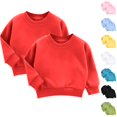 thumbnail image 3 of Atogsazn Children's Cotton Jogger 2PC Sweatshirts Kids Athletic Long Sleeve Pullover Sweatshirt Fall Winter Clothes B-Sky Blue 7-8 Years, 3 of 3