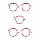 thumbnail image 3 of Minnieouse Pulseras de hilo con 7 nudos de la suerte, tejida ajustable, accesorios populares femeninos simples, cadena de mano, ropa para adultos Type2 NO2, 3 of 6